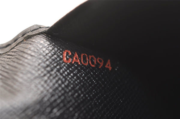 Authentic Louis Vuitton Epi Agenda Posh Notebook Cover Black R20522 LV 6289J