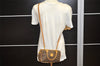 Authentic FENDI Pequin 2Way Shoulder Hand Bag PVC Leather Brown Black Junk 6290K