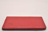 Authentic Louis Vuitton Epi Pochette Cartes Visite Card Case Red M56577 LV 6291J