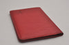 Authentic Louis Vuitton Epi Pochette Cartes Visite Card Case Red M56577 LV 6291J