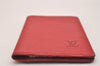 Authentic Louis Vuitton Epi Pochette Cartes Visite Card Case Red M56577 LV 6291J