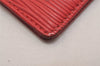 Authentic Louis Vuitton Epi Pochette Cartes Visite Card Case Red M56577 LV 6291J