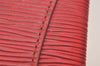 Authentic Louis Vuitton Epi Pochette Cartes Visite Card Case Red M56577 LV 6291J