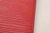 Authentic Louis Vuitton Epi Pochette Cartes Visite Card Case Red M56577 LV 6291J