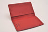 Authentic Louis Vuitton Epi Pochette Cartes Visite Card Case Red M56577 LV 6291J