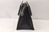 Authentic Louis Vuitton Epi Riviera Hand Bag Black M48182 LV Junk 6291K