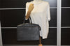 Authentic Louis Vuitton Epi Riviera Hand Bag Black M48182 LV Junk 6291K