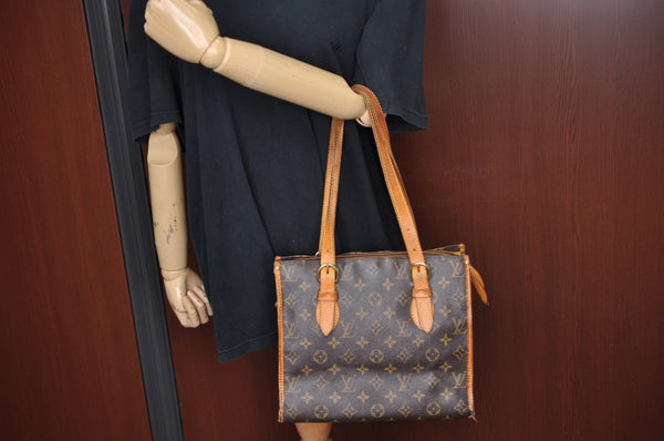 Authentic Louis Vuitton Monogram Popincourt Haut Shoulder Bag M40007 LV 6292H