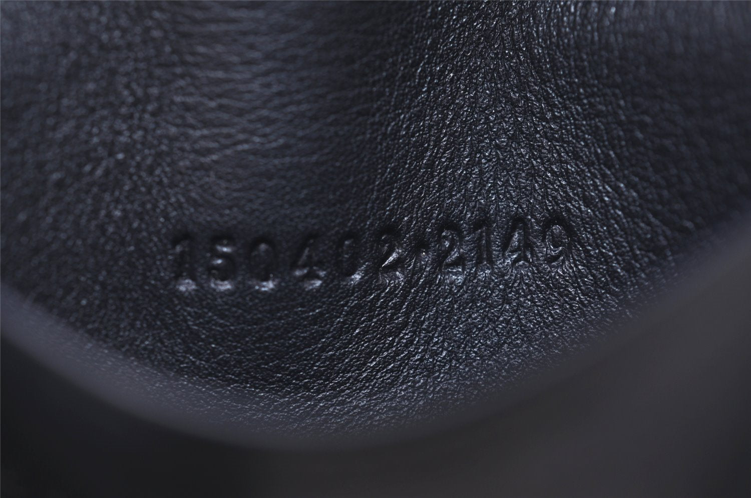 Authentic GUCCI Micro Guccissima 6 Key Case Holder Leather 150402 Navy 6293I