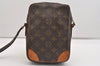 Authentic Louis Vuitton Monogram Danube Shoulder Cross Bag M45266 Junk 6294J
