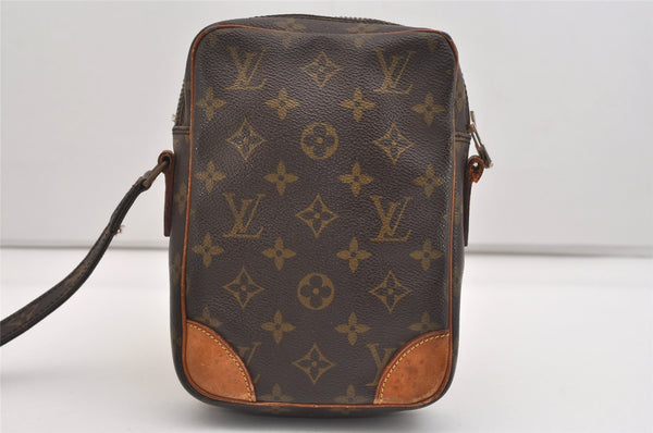 Authentic Louis Vuitton Monogram Danube Shoulder Cross Bag M45266 Junk 6294J