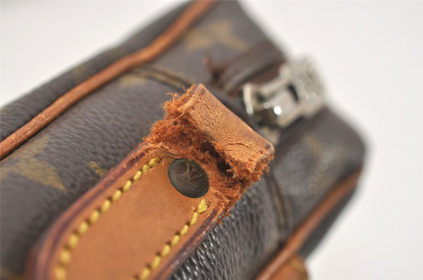 Authentic Louis Vuitton Monogram Danube Shoulder Cross Bag M45266 Junk 6294J