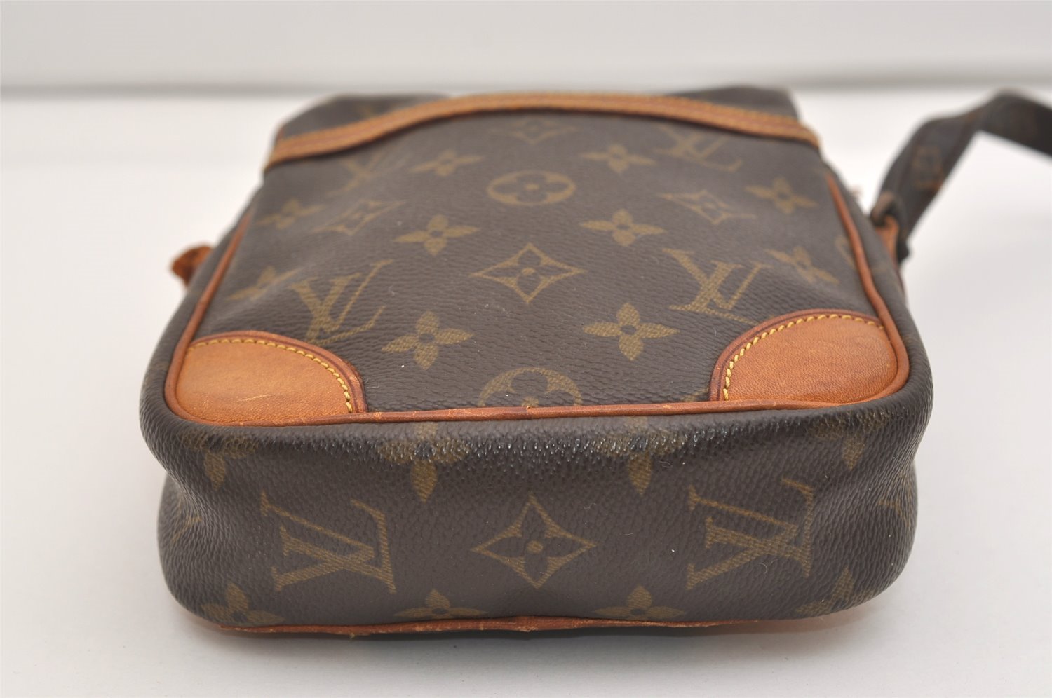 Authentic Louis Vuitton Monogram Danube Shoulder Cross Bag M45266 Junk 6294J