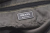 Authentic PRADA VELA SPORT Nylon Tessuto Leather Tote Bag BR0407 Brown 6294K