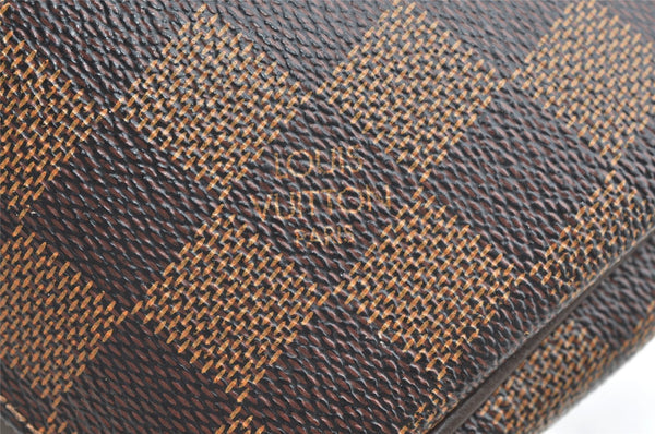 Auth Louis Vuitton Damier Eva 2Way Shoulder Accessories Pouch N55213 LV 6296J