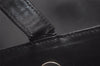 Authentic Salvatore Ferragamo Vara Leather Shoulder Tote Bag Black SF 6298I