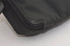 Authentic GUCCI Vintage Clutch Hand Bag Purse Nylon Leather 0181603 Green 6298K