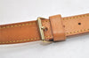 Authentic Louis Vuitton Leather Shoulder Strap Beige 40.2-47.4" LV 6299K