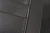 Authentic GUCCI Jackie Agenda Notebook Cover Purse GG Canvas Leather Black 6301I