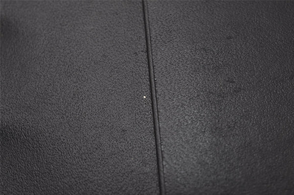 Authentic GUCCI Jackie Agenda Notebook Cover Purse GG Canvas Leather Black 6301I