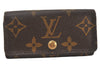 Authentic Louis Vuitton Monogram Multicles 4 Four Hooks Key Case M62631 LV 6302K