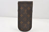 Authentic Louis Vuitton Monogram Etui Lunette Rabat Glasses Case M62970 LV 6303K