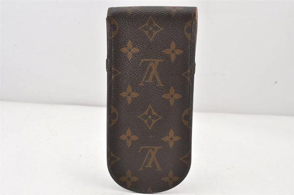 Authentic Louis Vuitton Monogram Etui Lunette Rabat Glasses Case M62970 LV 6303K