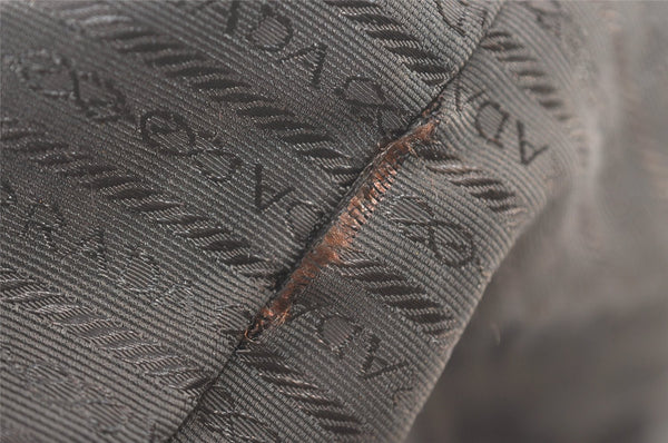 Authentic PRADA Vintage Nylon Tessuto Leather Shoulder Bag Green 6304I