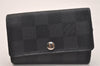 Authentic Louis Vuitton Damier Graphite Multicles 6 Key Case M62662 LV 6304J