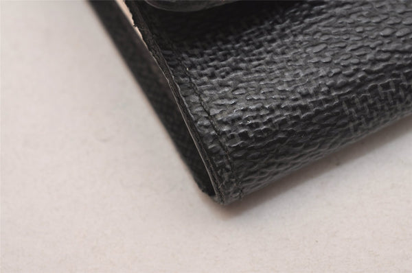 Authentic Louis Vuitton Damier Graphite Multicles 6 Key Case M62662 LV 6304J