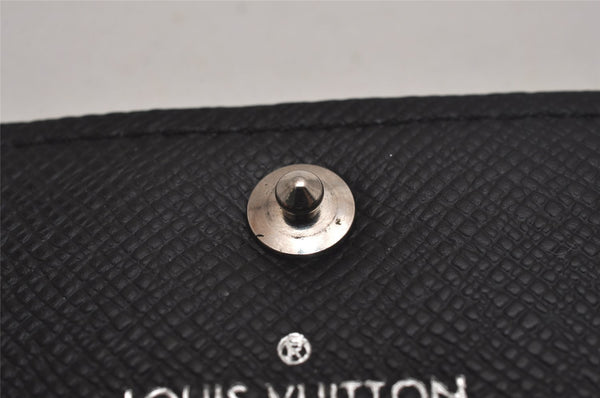 Authentic Louis Vuitton Damier Graphite Multicles 6 Key Case M62662 LV 6304J