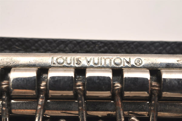 Authentic Louis Vuitton Damier Graphite Multicles 6 Key Case M62662 LV 6304J