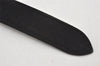 Authentic Christian Dior Belt Suede Size 79.5-84.5cm 31.3-33.3" Black CD 6306K