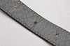 Authentic Christian Dior Belt Suede Size 79.5-84.5cm 31.3-33.3" Black CD 6306K