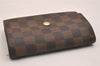 Authentic Louis Vuitton Damier Portefeuille Alexandra Wallet N63067 LV 6307J