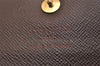 Authentic Louis Vuitton Damier Portefeuille Alexandra Wallet N63067 LV 6307J