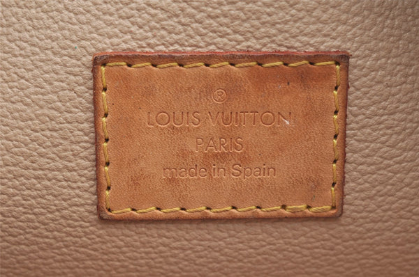 Authentic Louis Vuitton Monogram Pochette Cosmetic Pouch M47515 LV 6308I