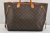 Authentic Louis Vuitton Monogram Neverfull GM Shoulder Tote Bag M40157 LV 6308J