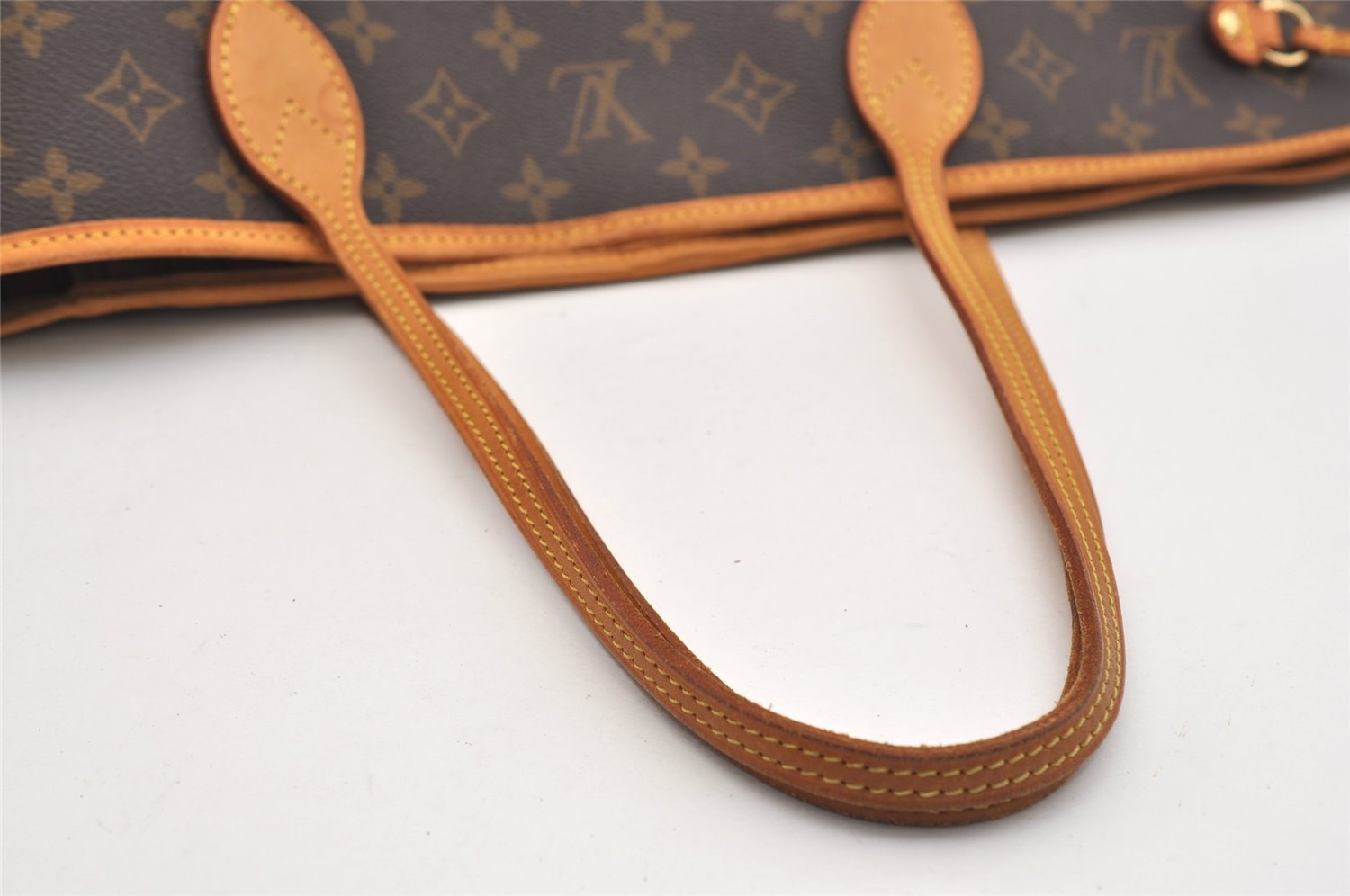 Authentic Louis Vuitton Monogram Neverfull GM Shoulder Tote Bag M40157 LV 6308J