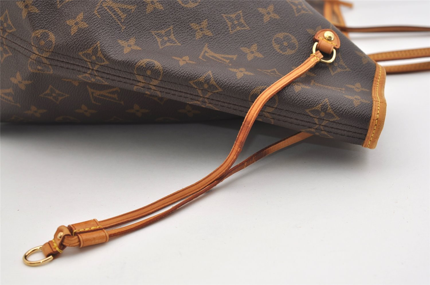 Authentic Louis Vuitton Monogram Neverfull GM Shoulder Tote Bag M40157 LV 6308J