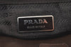 Authentic PRADA Vintage Leather 2Way Shoulder Tote Bag Brown 6308K