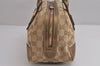 Authentic GUCCI Princy Ribbon Shoulder Hand Bag GG Canvas Leather Beige 6309J