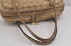 Authentic GUCCI Princy Ribbon Shoulder Hand Bag GG Canvas Leather Beige 6309J