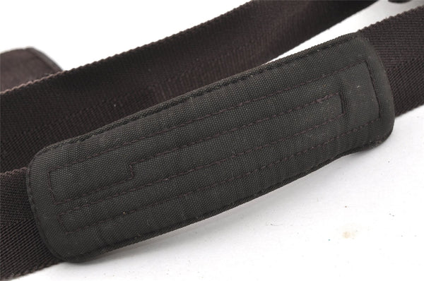 Authentic GUCCI Hand Shoulder Cross Body Bag GG PVC Canvas 122373 Brown 6310J