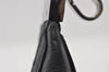 Authentic GUCCI Vintage Shoulder Bag Purse Leather 0013812 Black 6311I