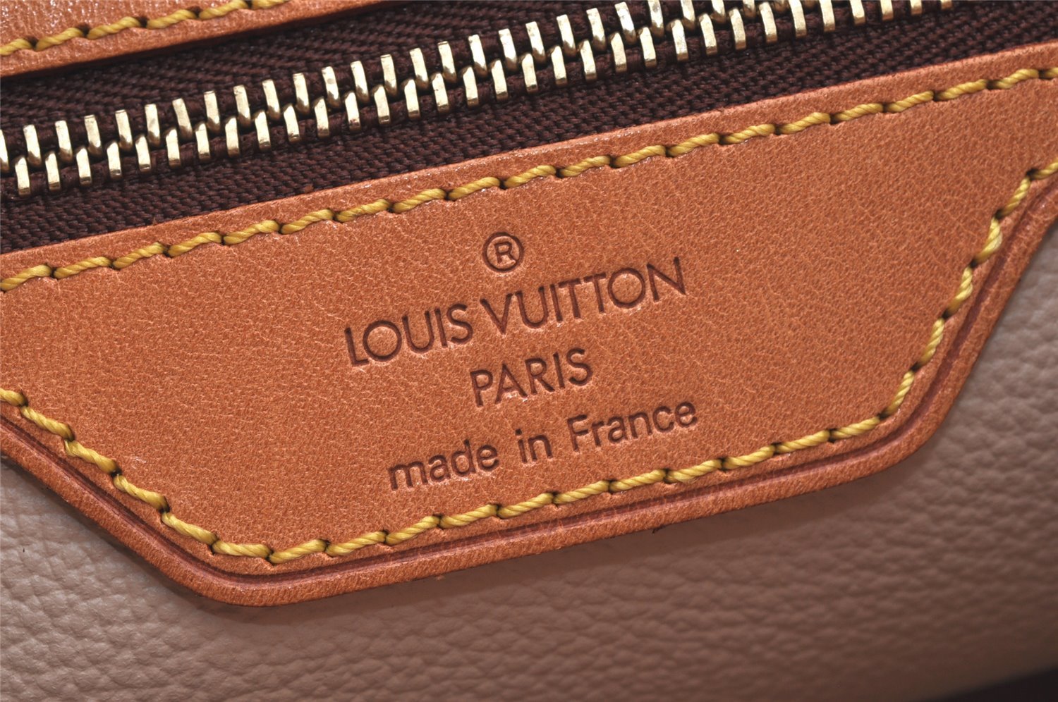 Authentic Louis Vuitton Monogram Bucket PM Shoulder Tote Bag M42238 Junk 6311K
