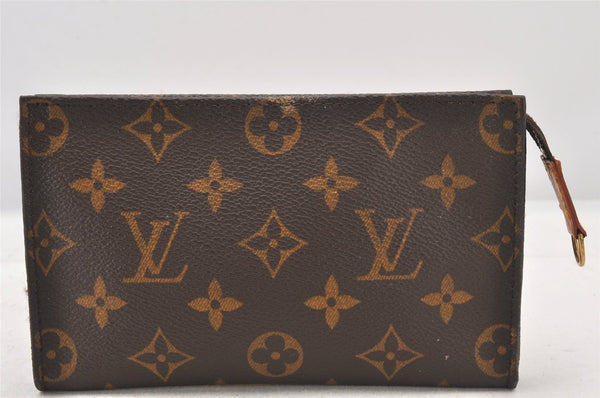 Authentic Louis Vuitton Monogram Bucket PM Shoulder Tote Bag M42238 Junk 6311K