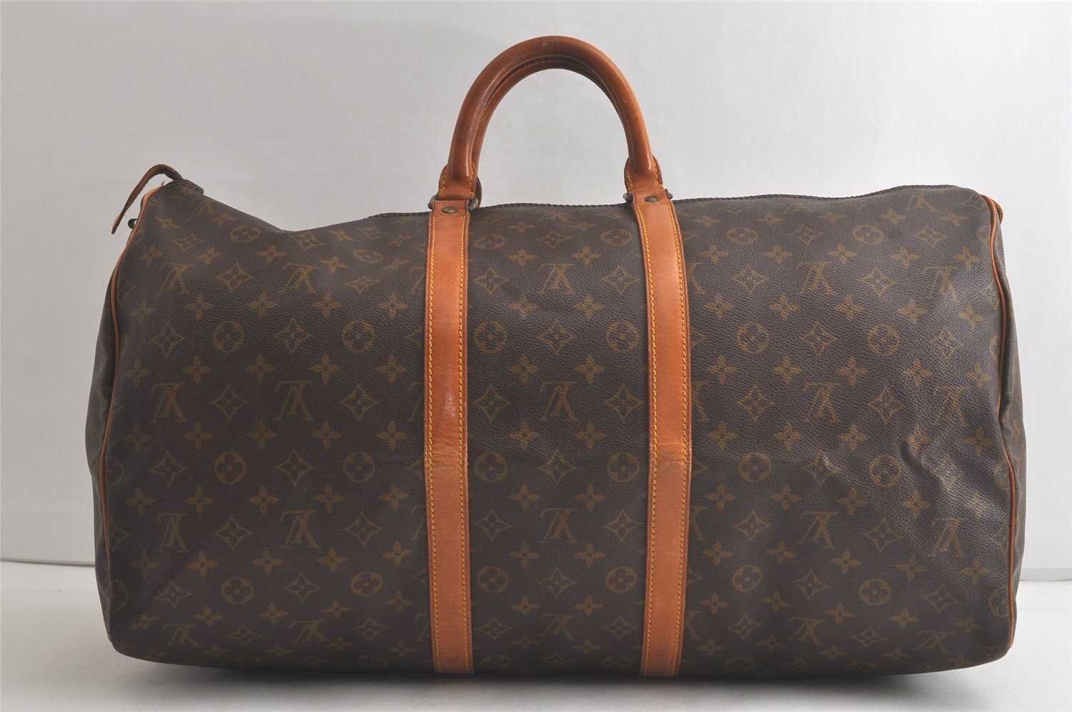 Authentic Louis Vuitton Monogram Keepall 55 Travel Boston Bag Old Model LV 6312K