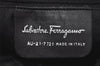 Authentic Salvatore Ferragamo Vara Shoulder Bag Canvas Leather Brown SF 6314I