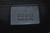 Authentic GUCCI Shoulder Hand Bag Purse GG Canvas Leather 0190537 Black 6315J